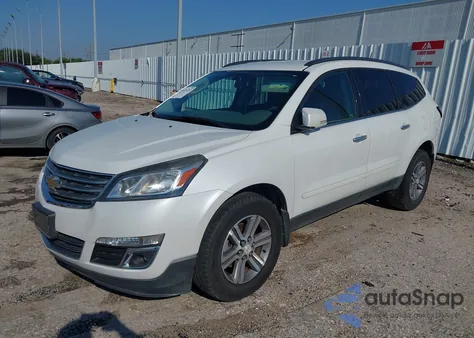 2017 Chevrolet Traverse 1Lt из США, поврежденный, VIN 1GNKRGKD7HJ193316